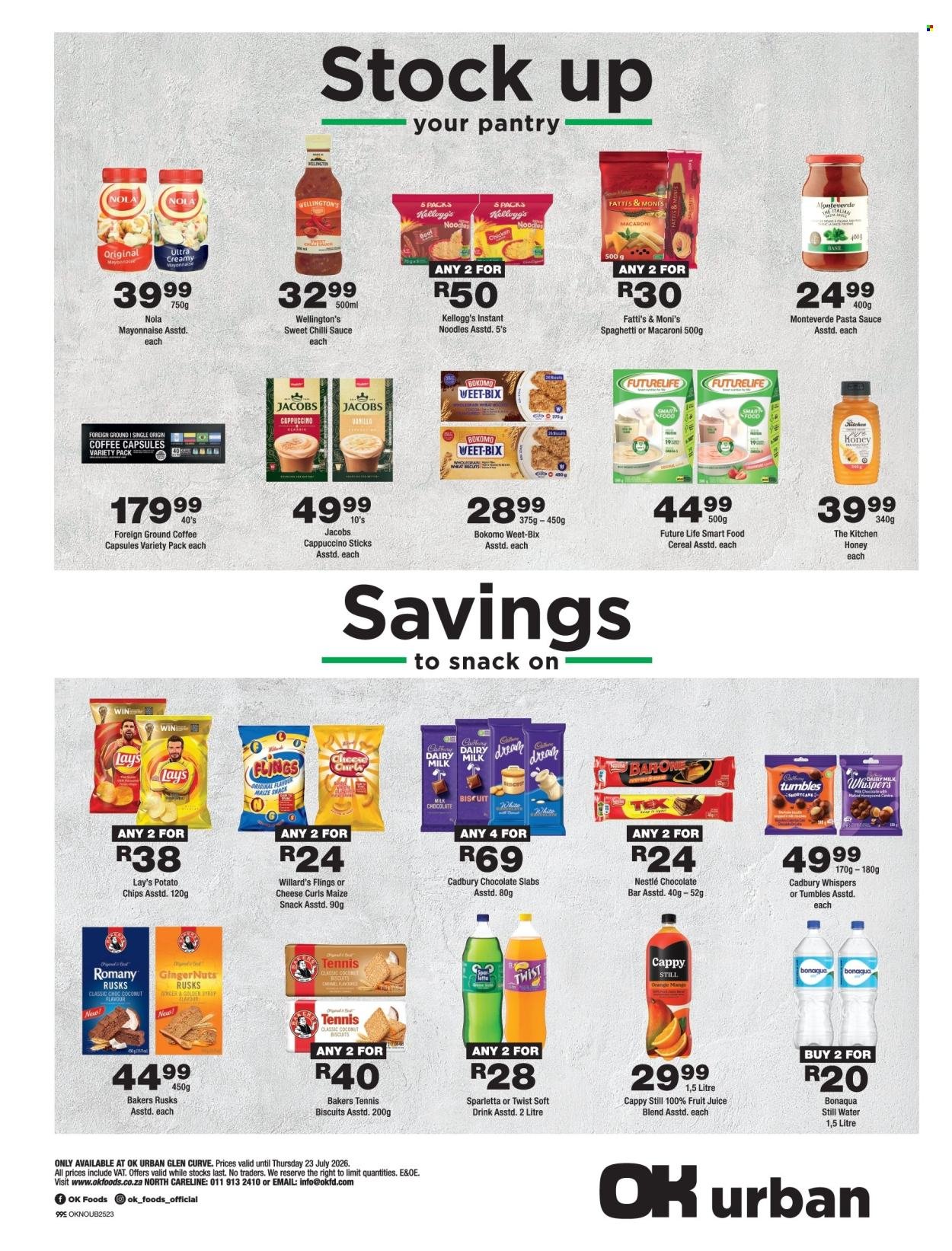 OK FOODS specials - From Wednesday 15 Jul 2026