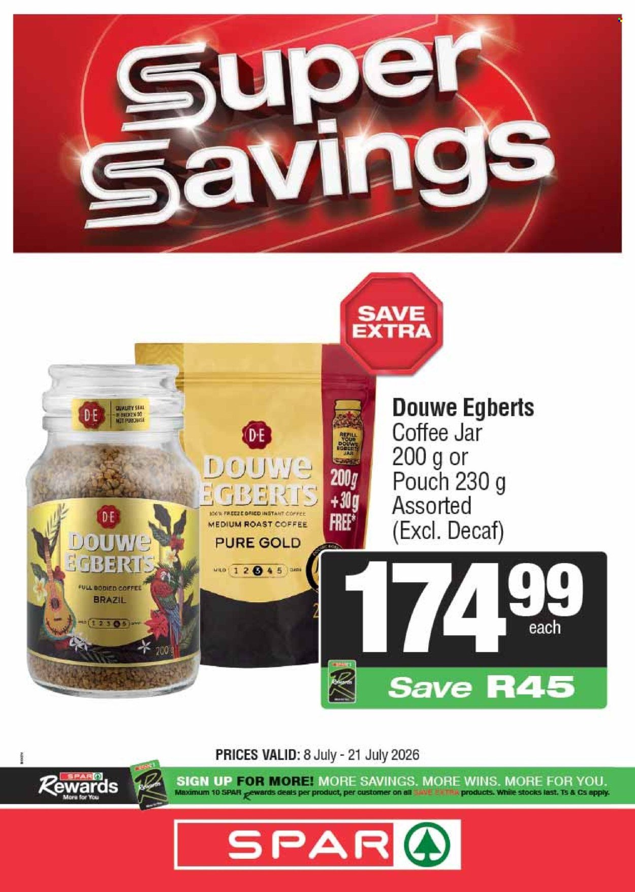 SPAR specials - National Specials
