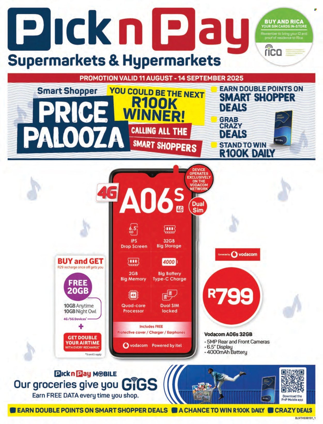 PICK N PAY specials - Cellular Specials (2025-08-11 - 2025-09-14) | 1