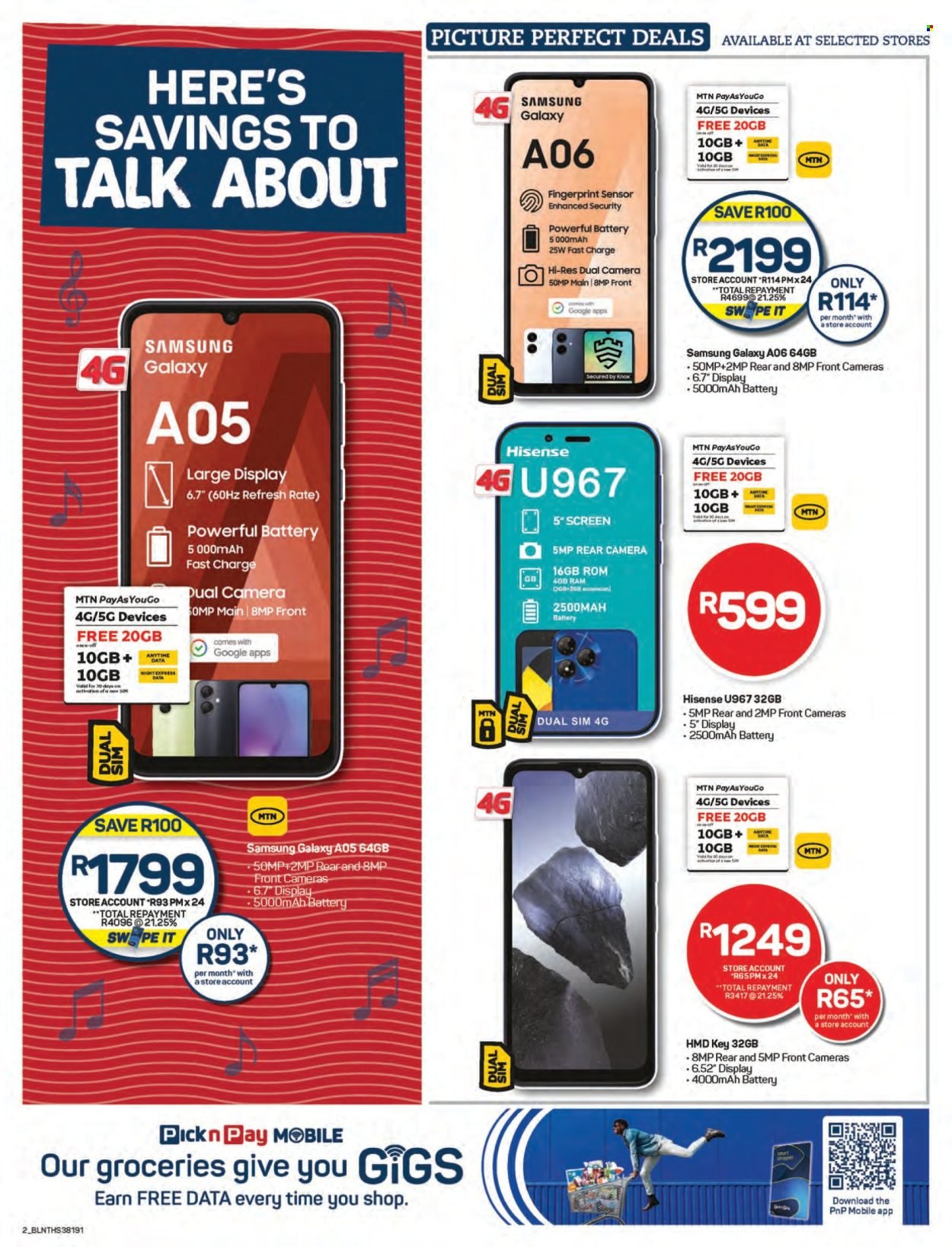 PICK N PAY specials - Cellular Specials (2025-08-11 - 2025-09-14) | 2