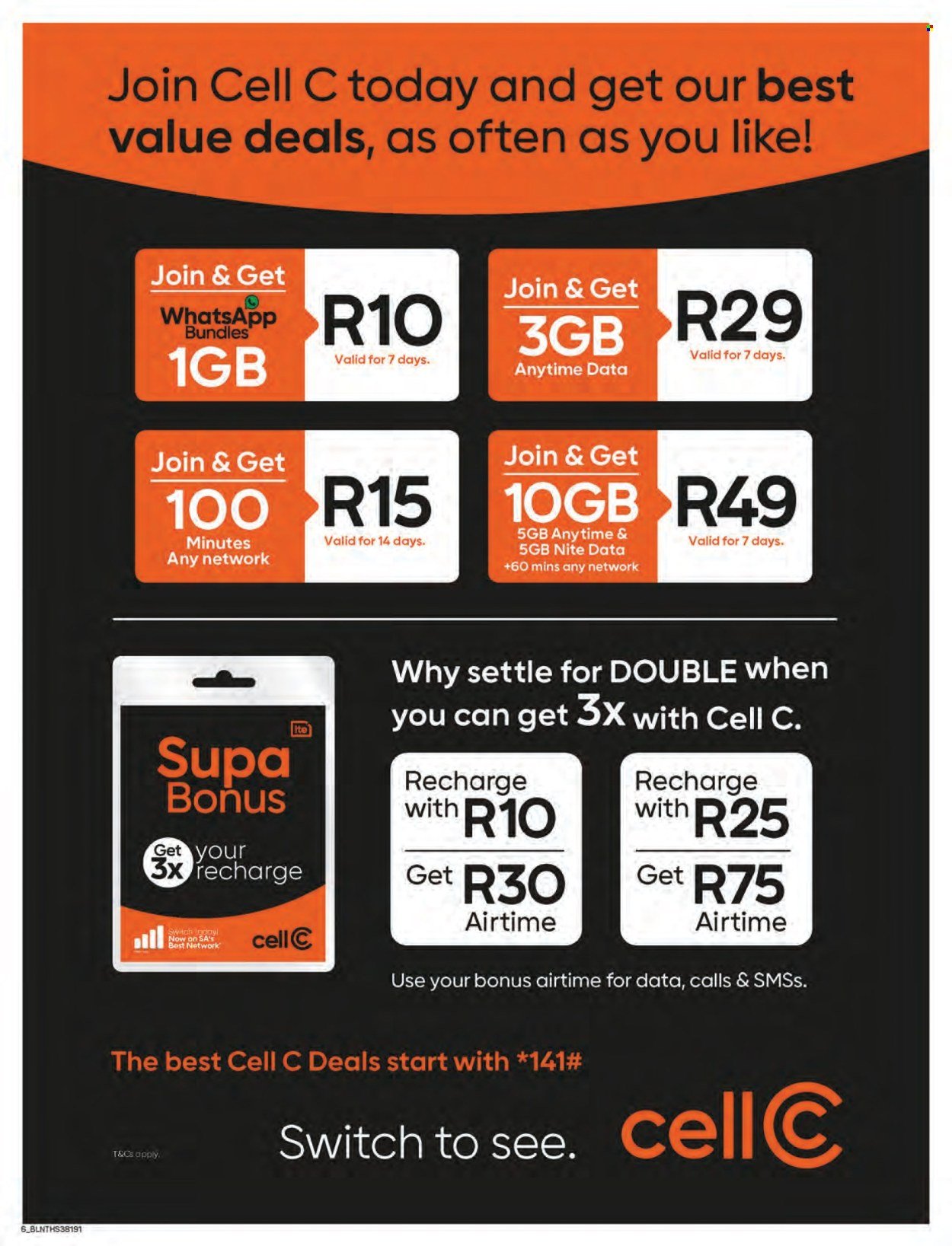PICK N PAY specials - Cellular Specials (2025-08-11 - 2025-09-14) | 6