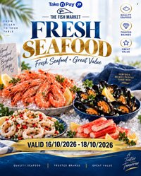 TAKE N PAY specials - From Friday 16 Oct 2026
