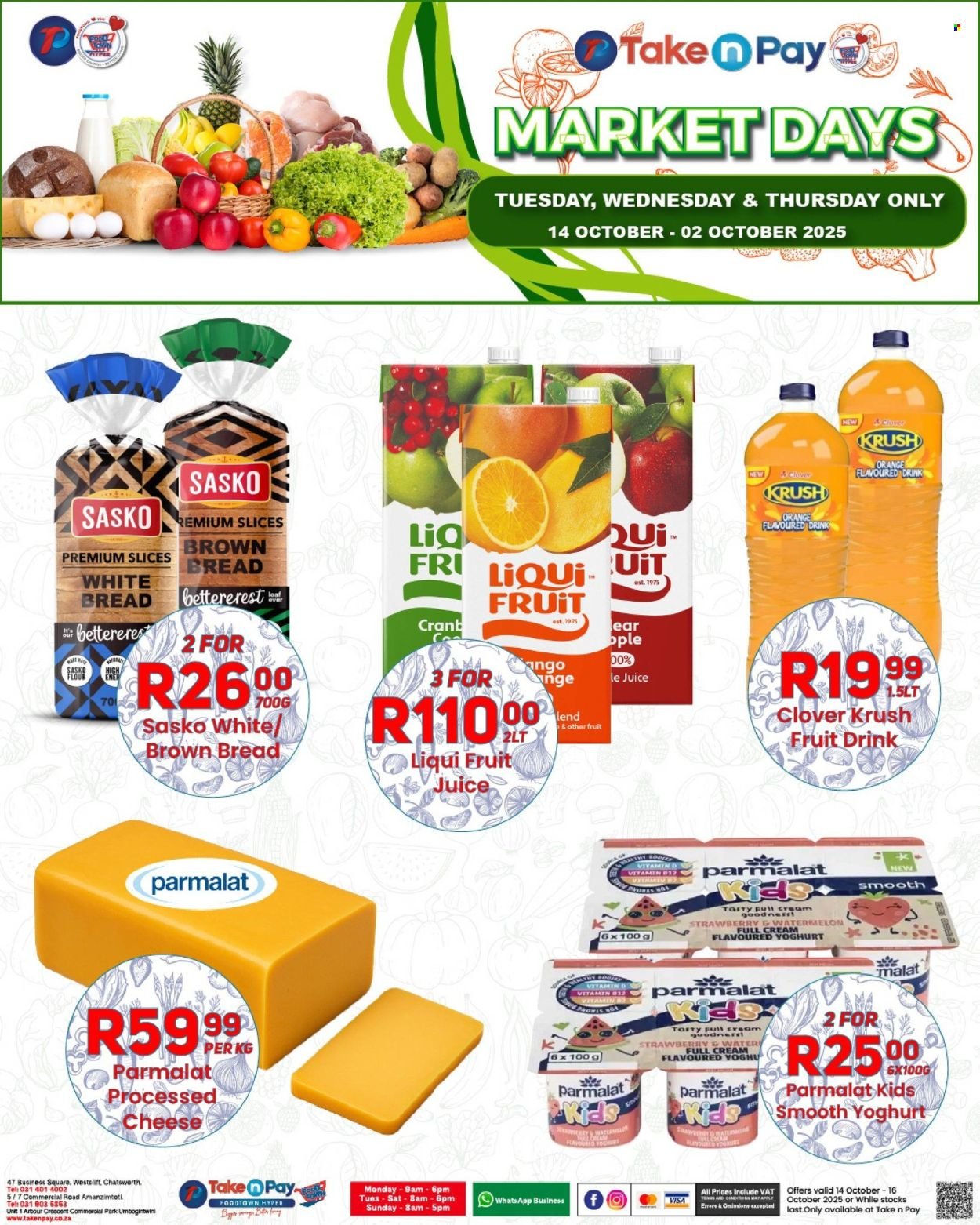 TAKE N PAY specials - From Tuesday 14 Oct 2025 (2025-10-14 - 2025-10-16) | 6