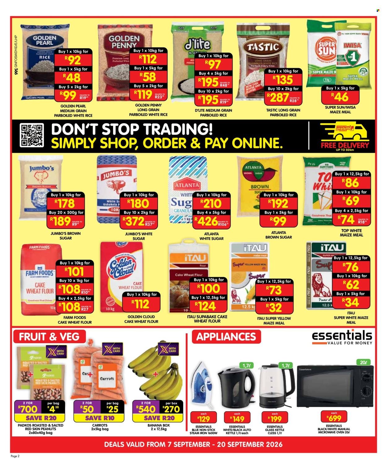 SHOPRITE specials - Cash & Carry Spring Savings Gauteng