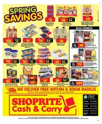 SHOPRITE specials - Cash & Carry Spring Savings Gauteng