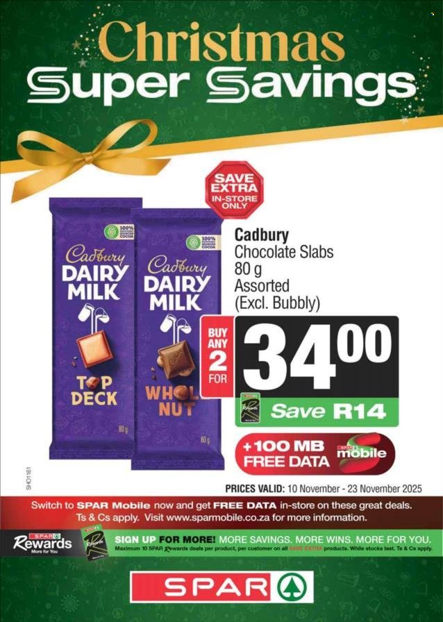 SPAR specials - National Leaflet (2025-11-10 - 2025-11-23) | 3
