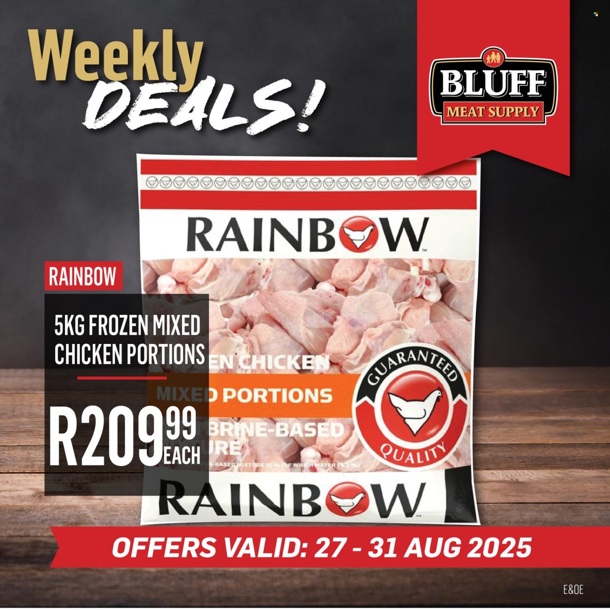 BLUFF MEAT SUPPLY specials - From Wednesday 27 Aug 2025 (2025-08-27 - 2025-08-31) | 4