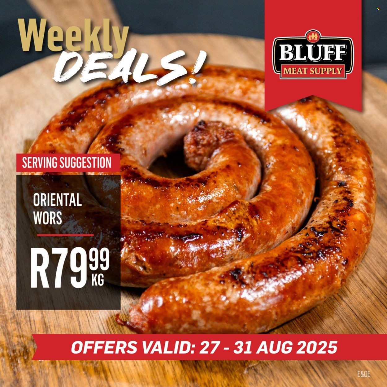 BLUFF MEAT SUPPLY specials - From Wednesday 27 Aug 2025 (2025-08-27 - 2025-08-31) | 6