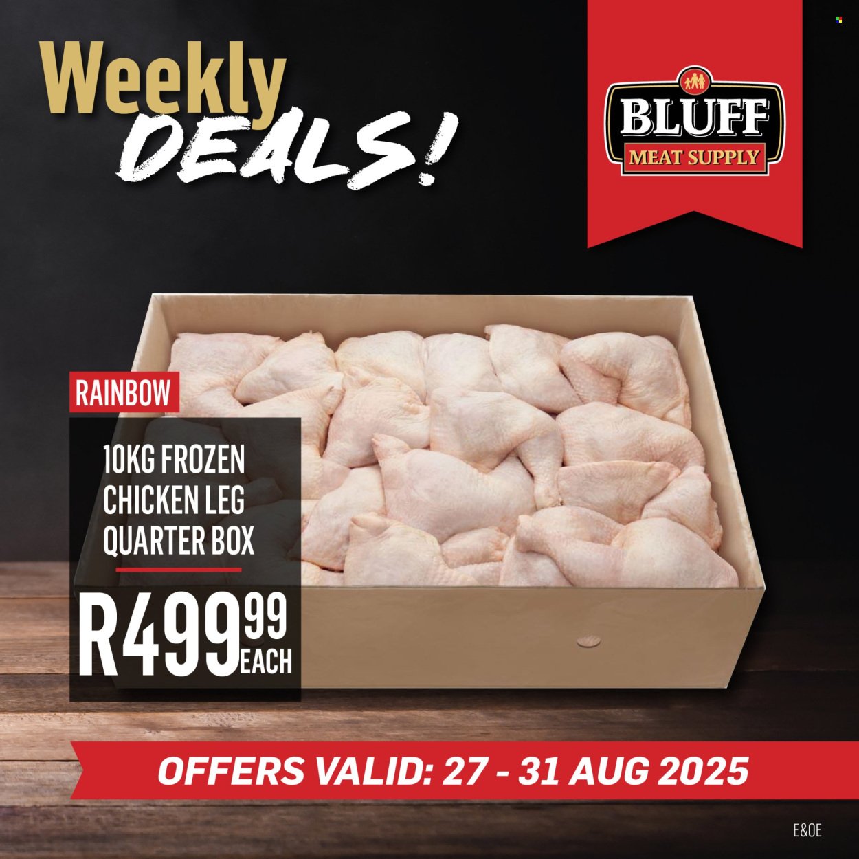 BLUFF MEAT SUPPLY specials - From Wednesday 27 Aug 2025 (2025-08-27 - 2025-08-31) | 9