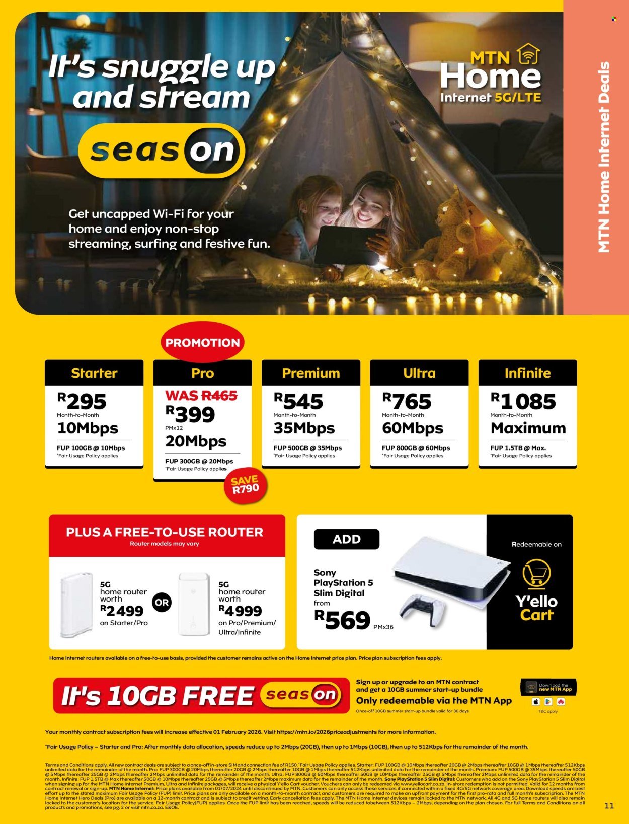 MTN specials - From Monday 8 Dec 2025 (2025-12-08 - 2026-01-31) | 13