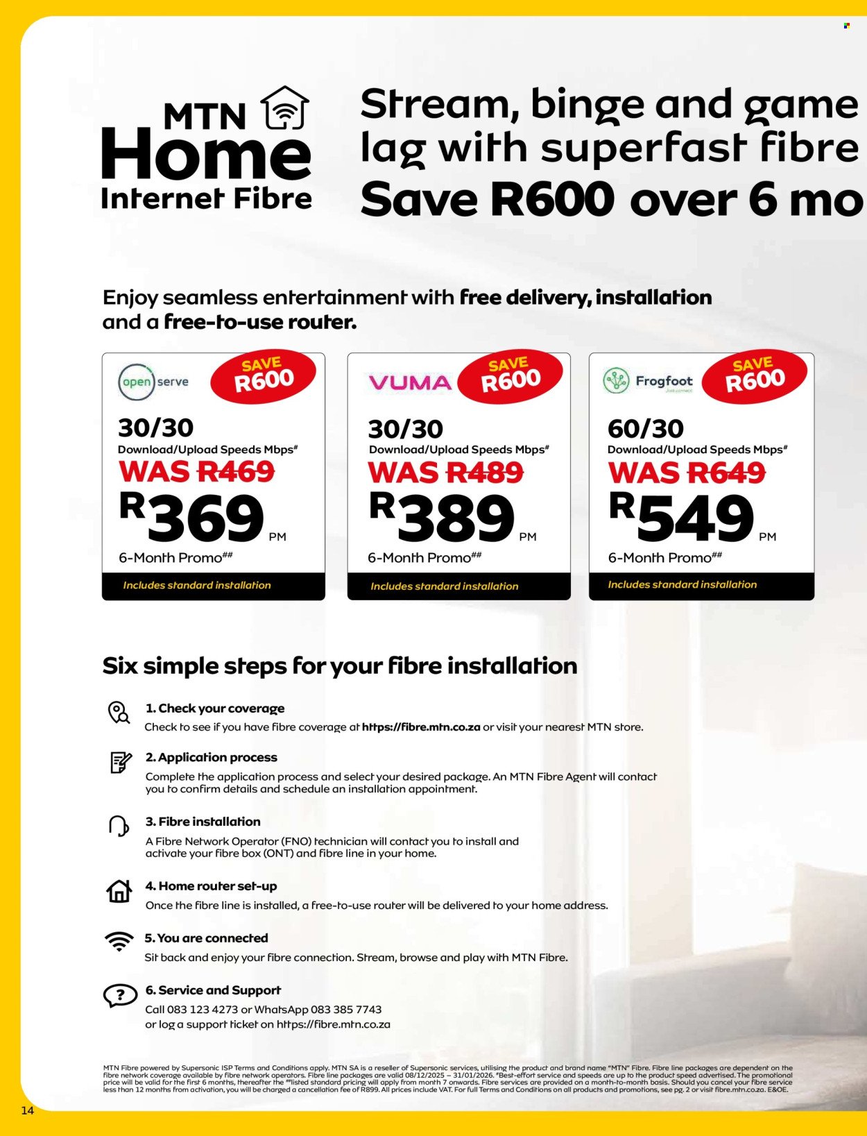 MTN specials - From Monday 8 Dec 2025 (2025-12-08 - 2026-01-31) | 16