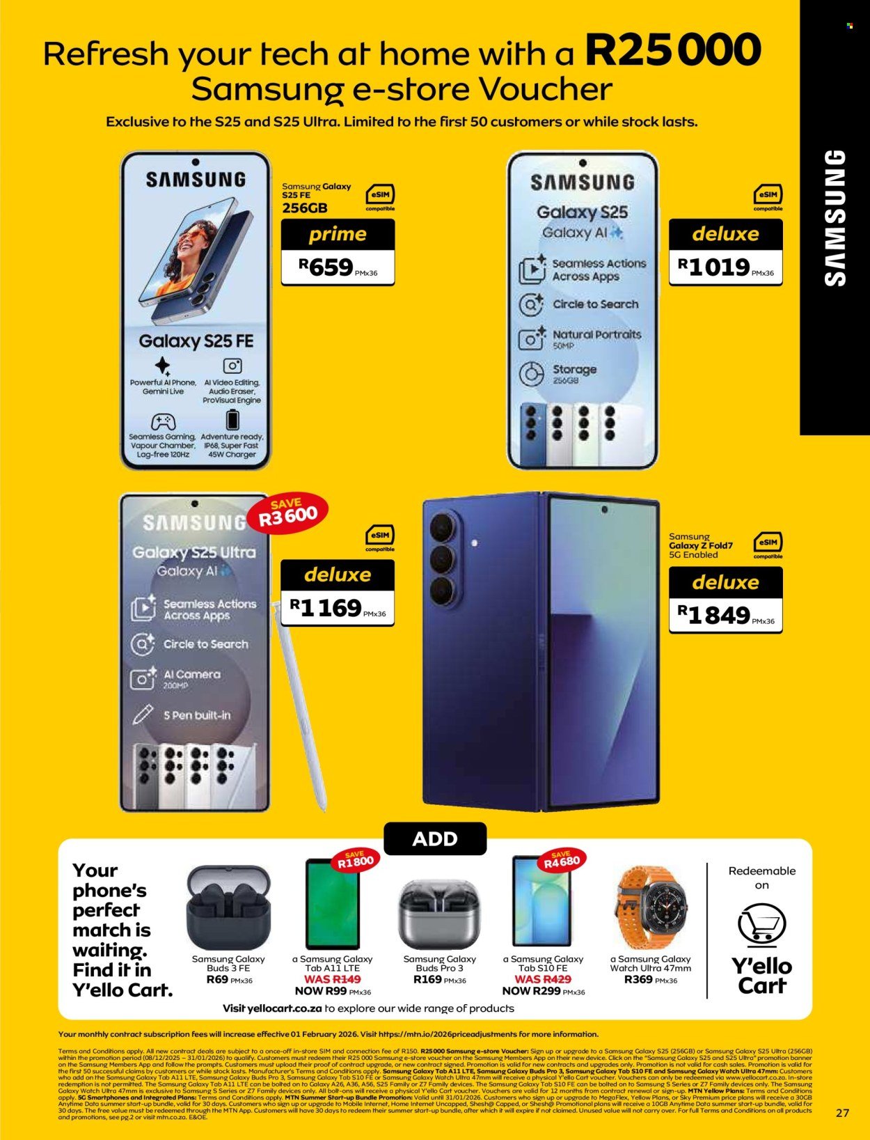 MTN specials - From Monday 8 Dec 2025 (2025-12-08 - 2026-01-31) | 29
