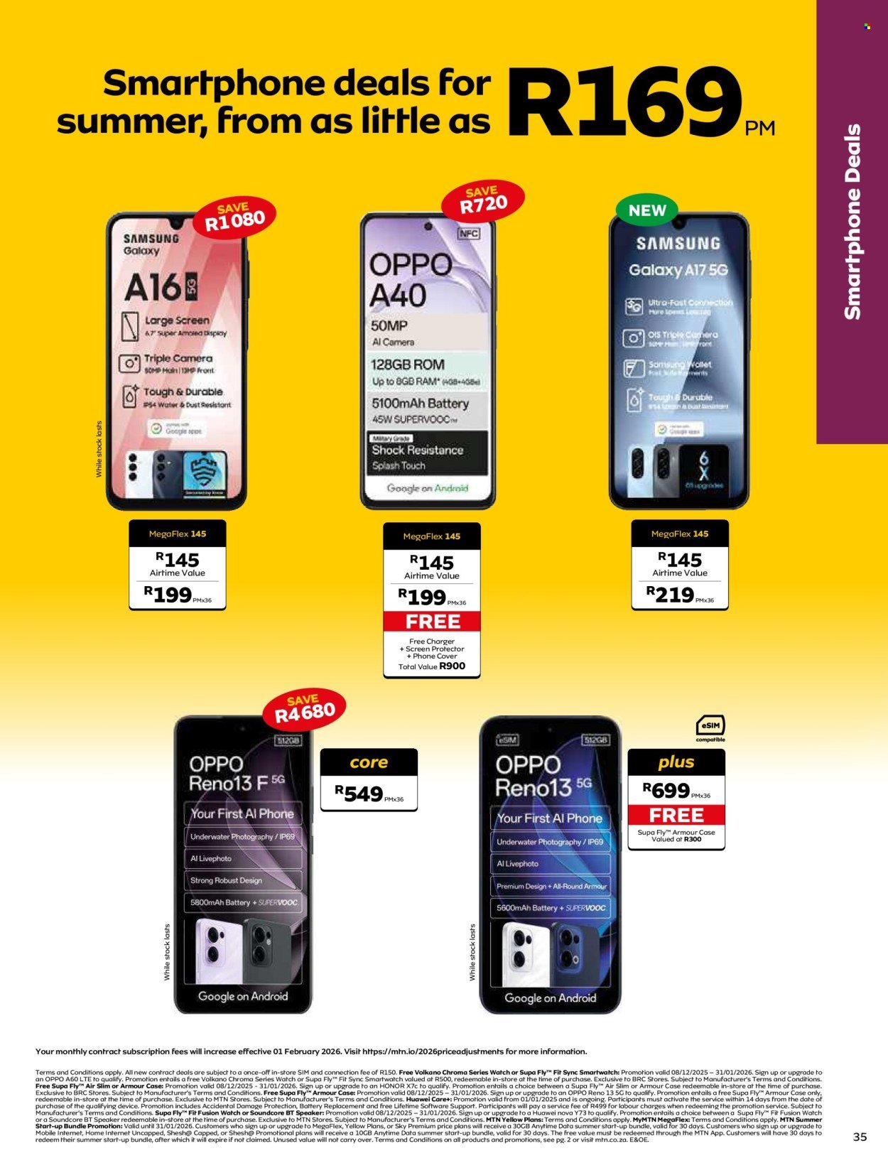 MTN specials - From Monday 8 Dec 2025 (2025-12-08 - 2026-01-31) | 37
