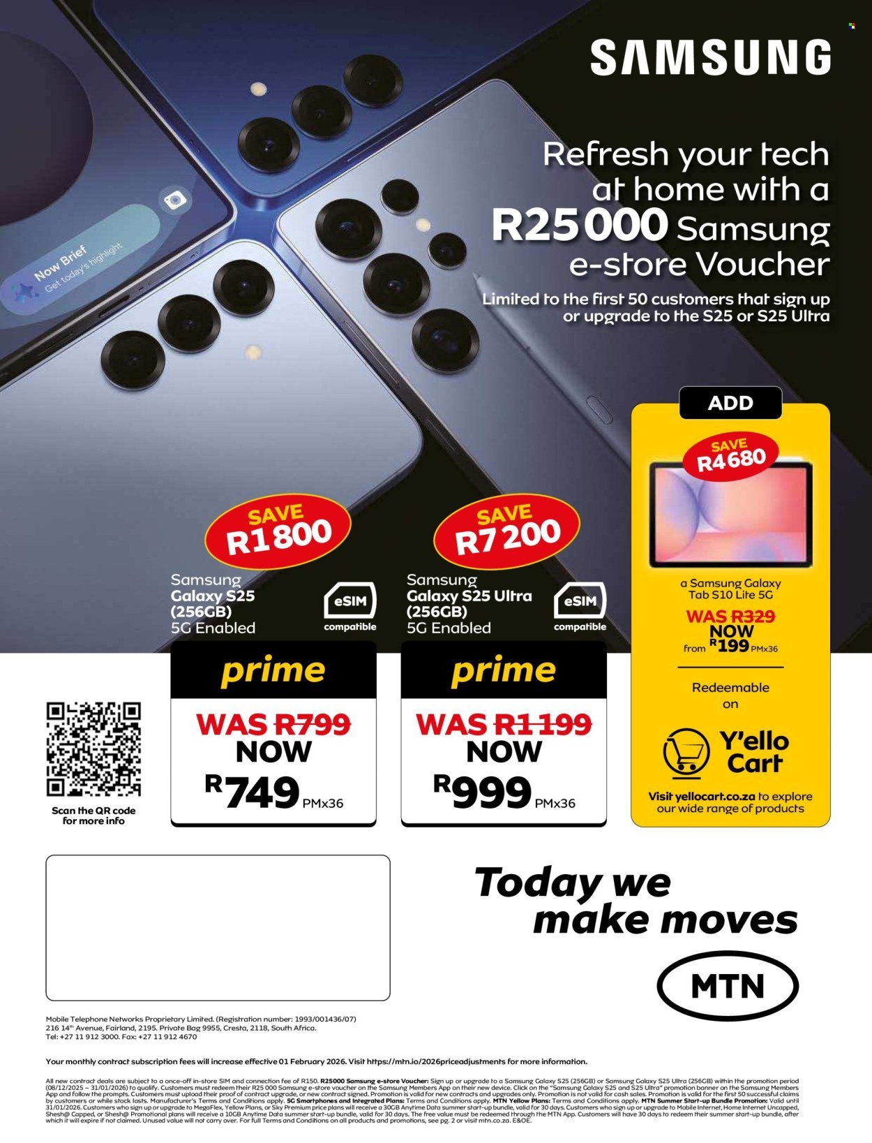 MTN specials - From Monday 8 Dec 2025 (2025-12-08 - 2026-01-31) | 46