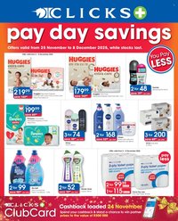 CLICKS specials - From Tuesday 25 Nov 2025 (2025-11-25 - 2025-12-08)