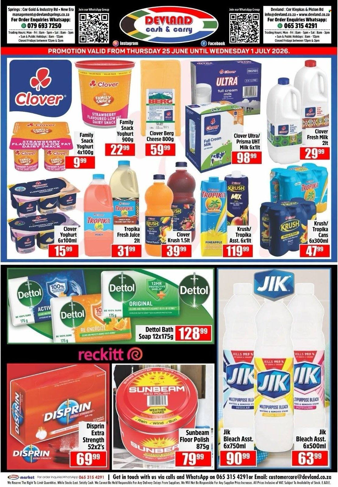 DEVLAND specials - From Thursday 25 Jun 2026