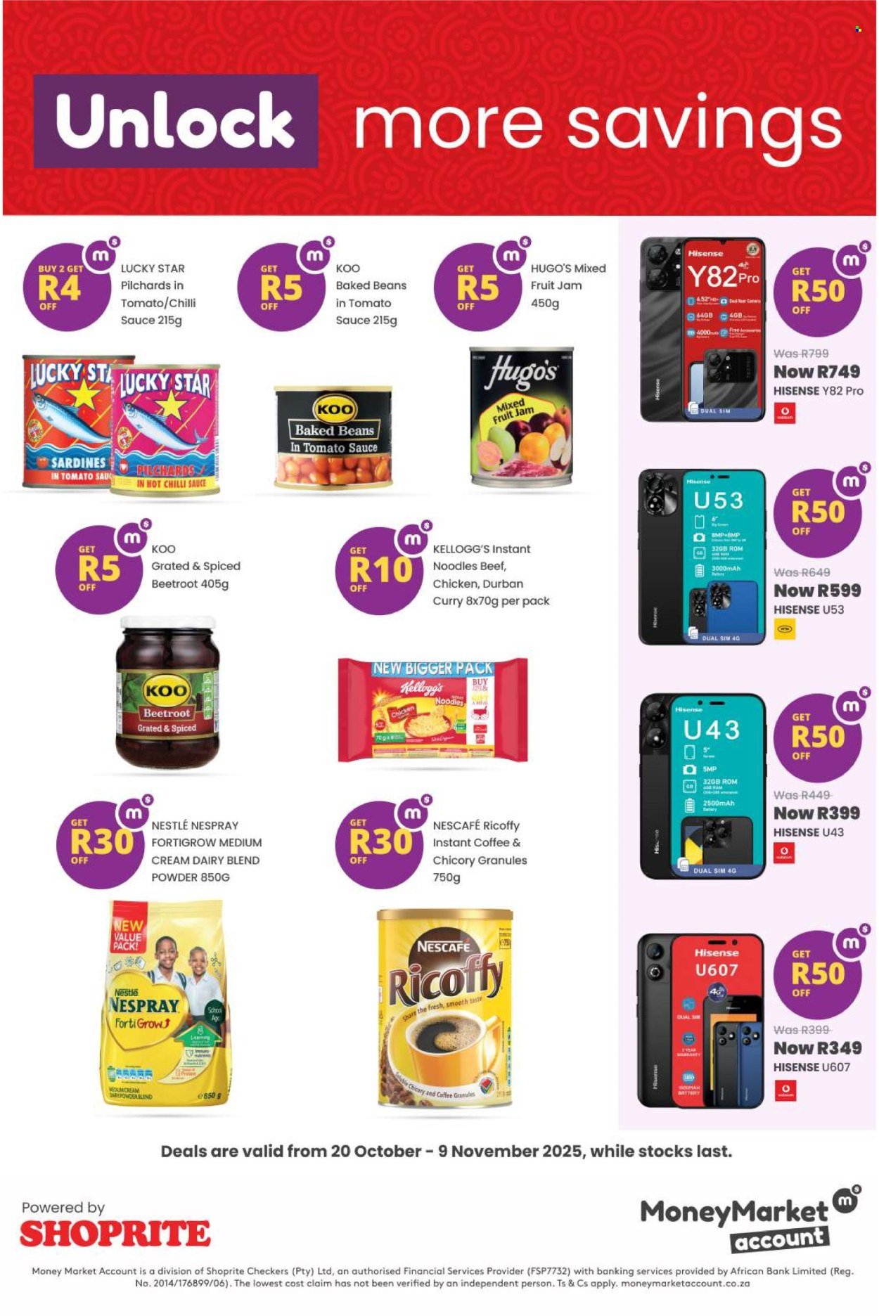 SHOPRITE specials - Money Market Exclusive Deals (2025-10-20 - 2025-11-09) | 2