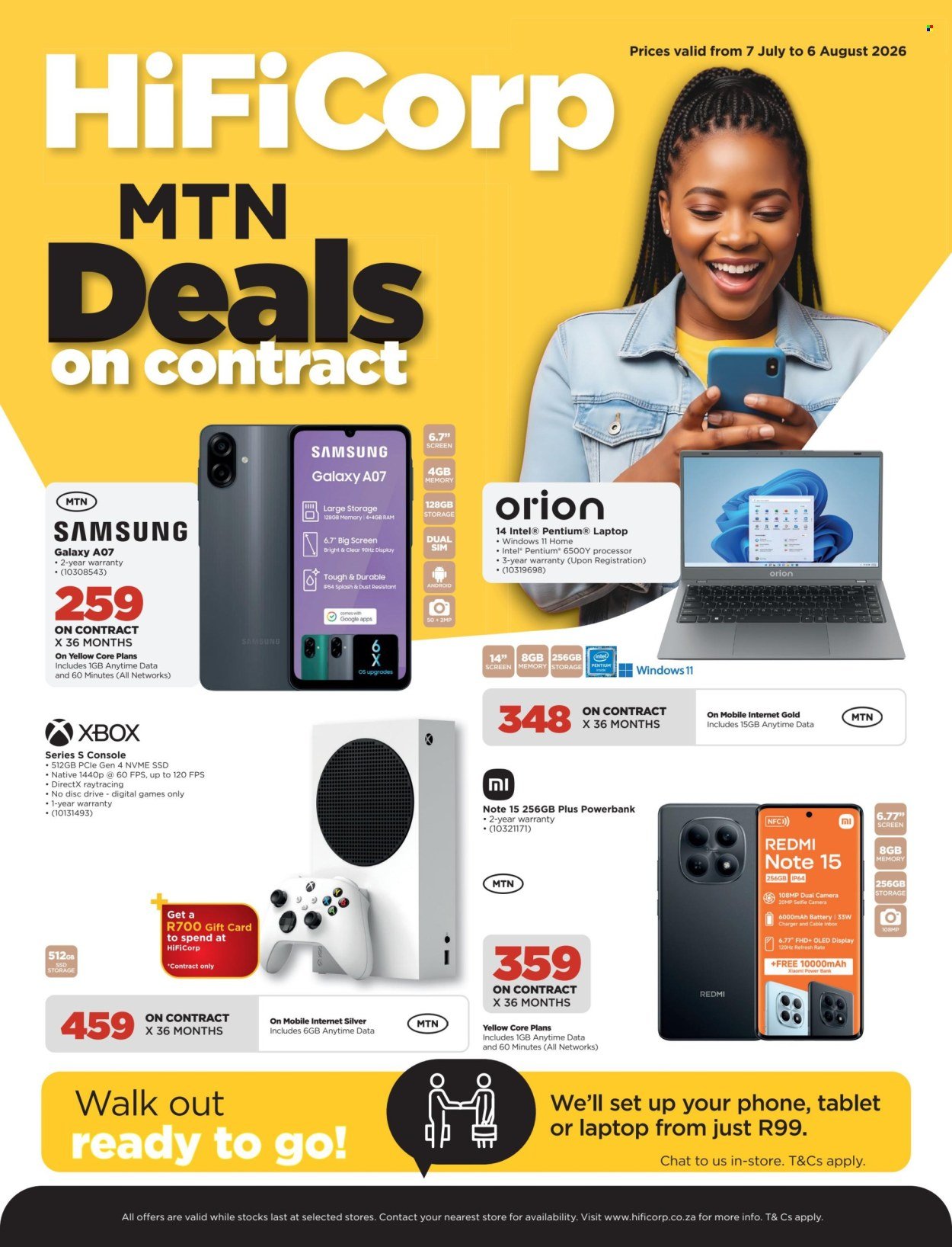 HIFI CORP specials - From Tuesday 7 Jul 2026