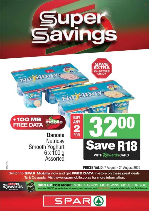 SPAR specials - National Leaflet (2025-08-07 - 2025-08-24) | 3