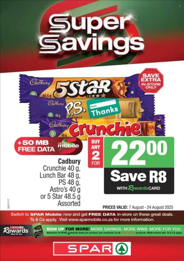 SPAR specials - National Leaflet (2025-08-07 - 2025-08-24) | 6