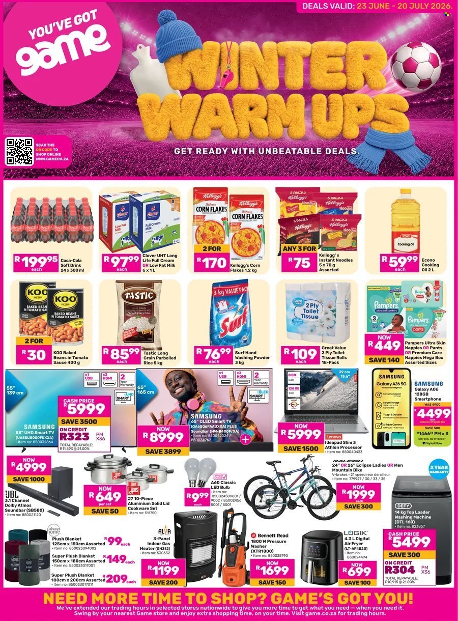 GAME specials - Winter Warm Ups