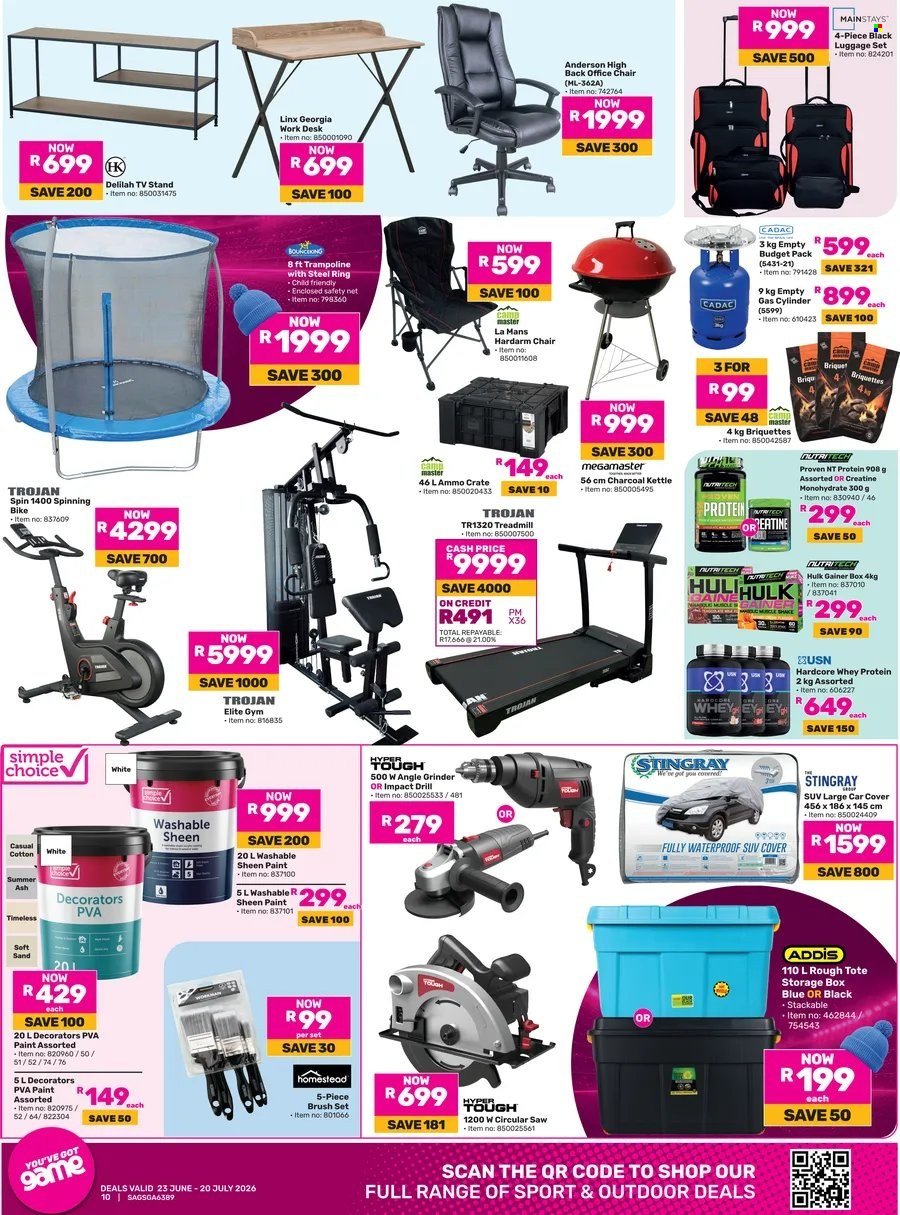 GAME specials - Winter Warm Ups