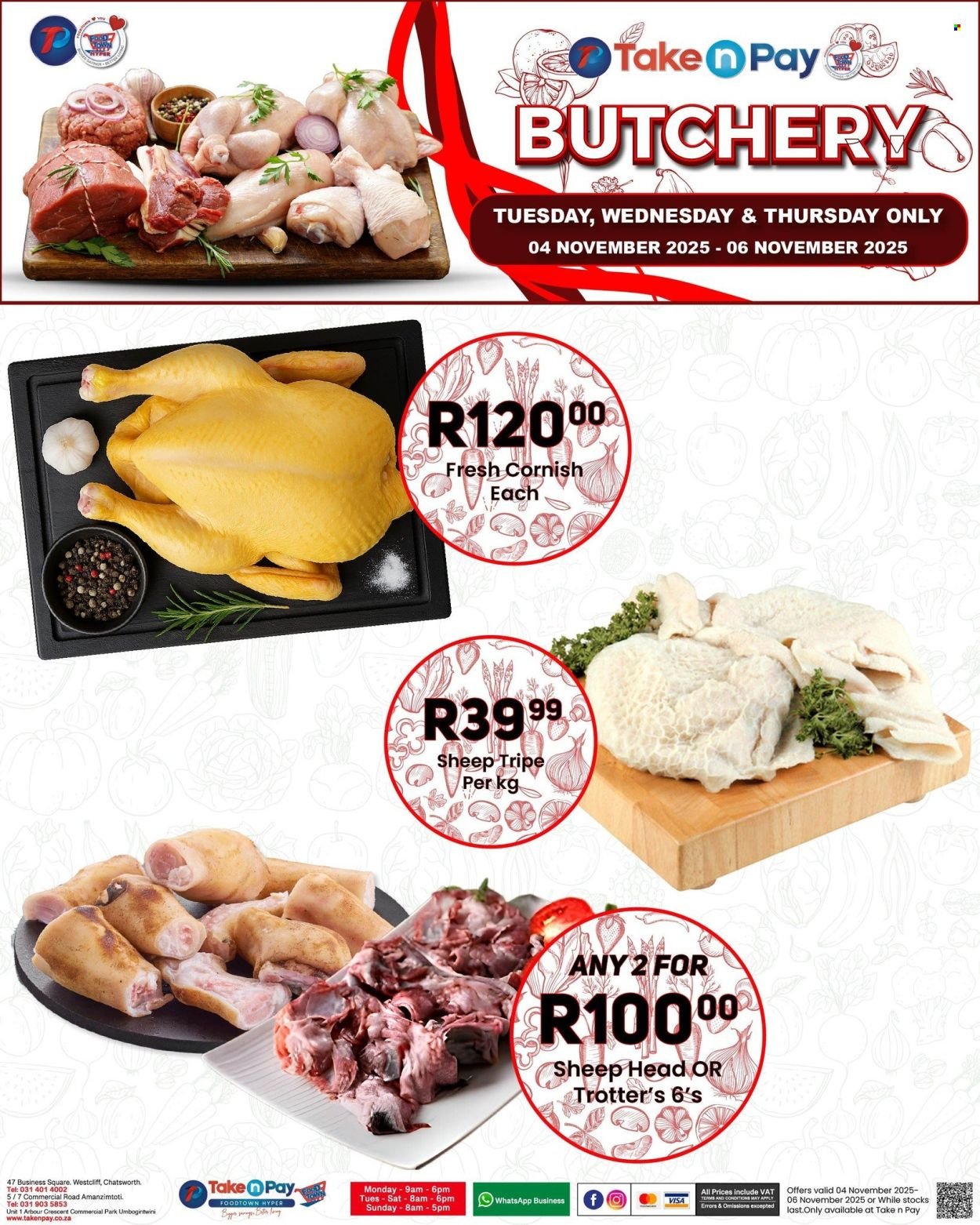 TAKE N PAY specials - From Tuesday 4 Nov 2025 (2025-11-04 - 2025-11-06) | 8