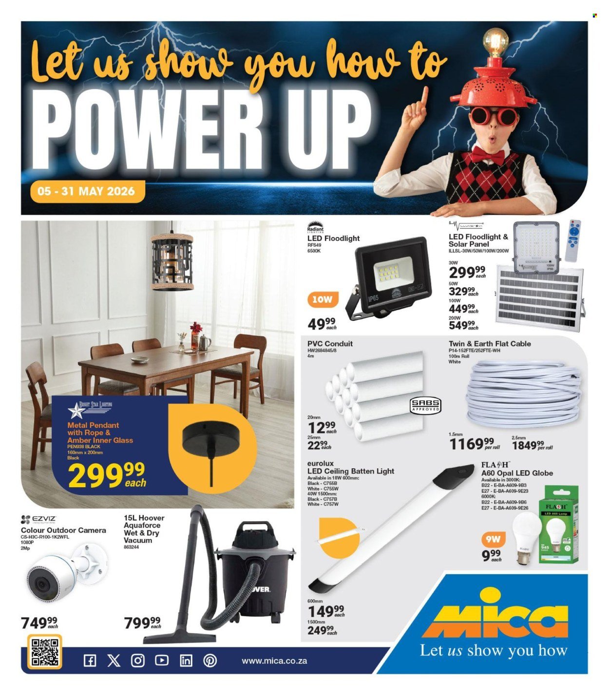 MICA specials - From Tuesday 5 May 2026