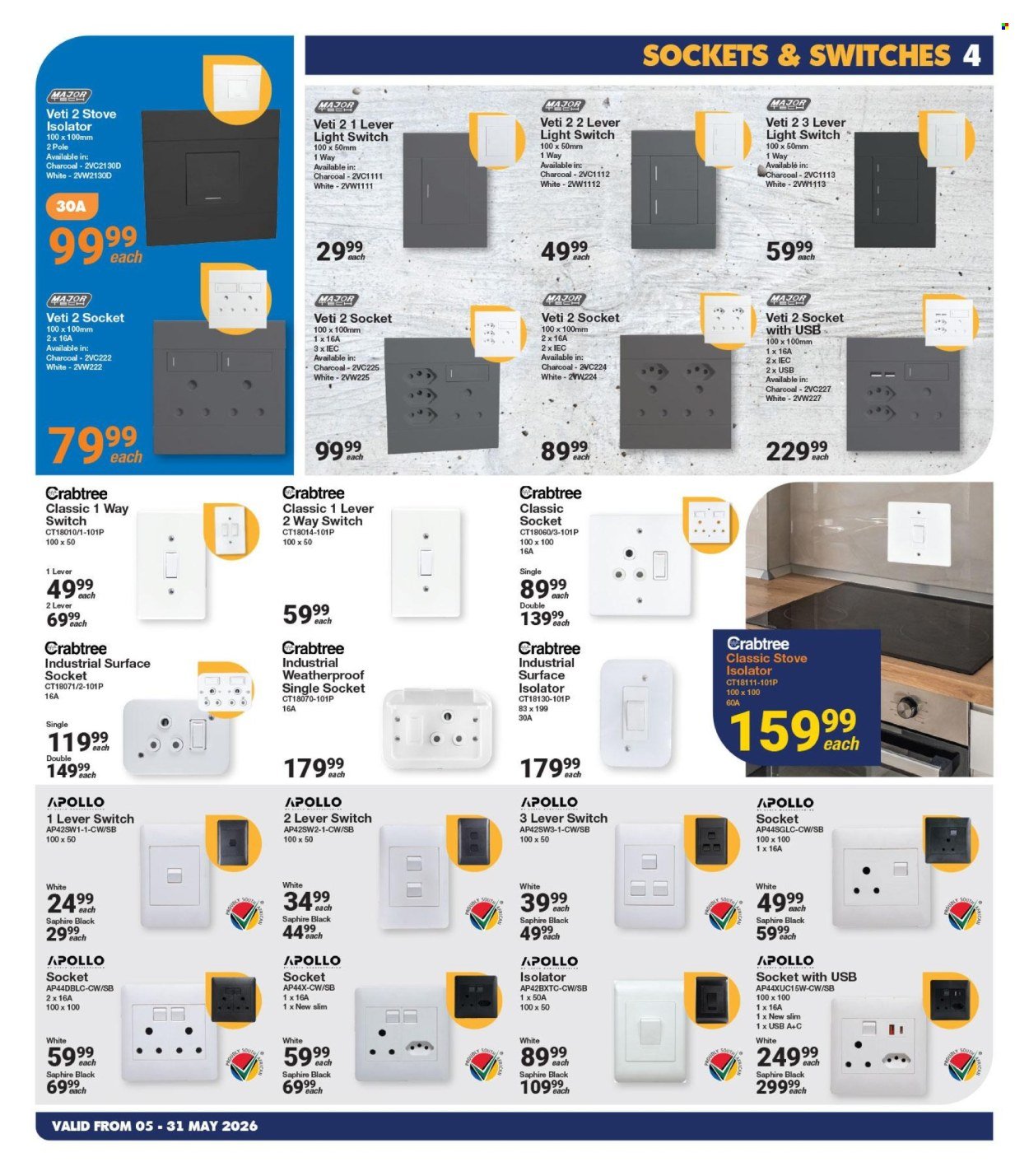 MICA specials - From Tuesday 5 May 2026
