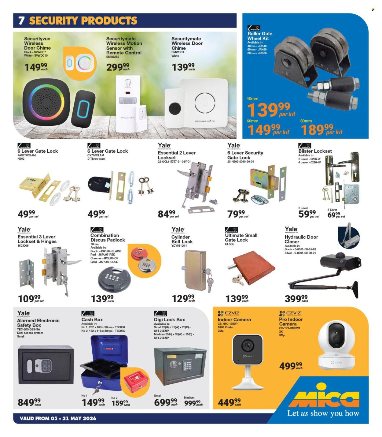 MICA specials - From Tuesday 5 May 2026