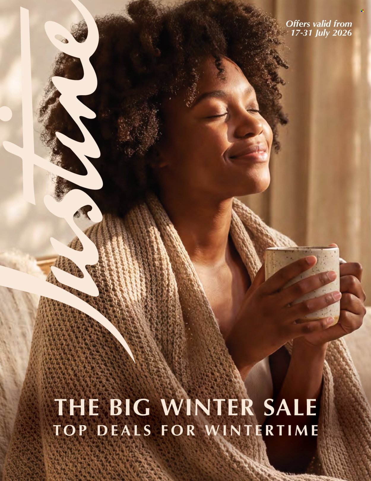 JUSTINE specials - THE BIG WINTER SALE