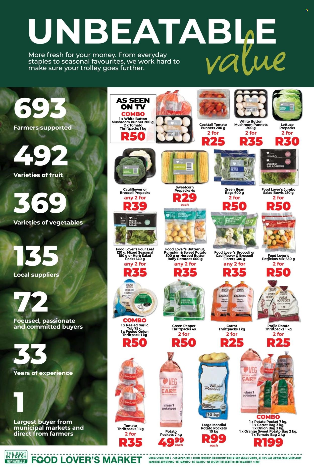 FOOD LOVER'S MARKET specials - From Monday 7 Sept 2026