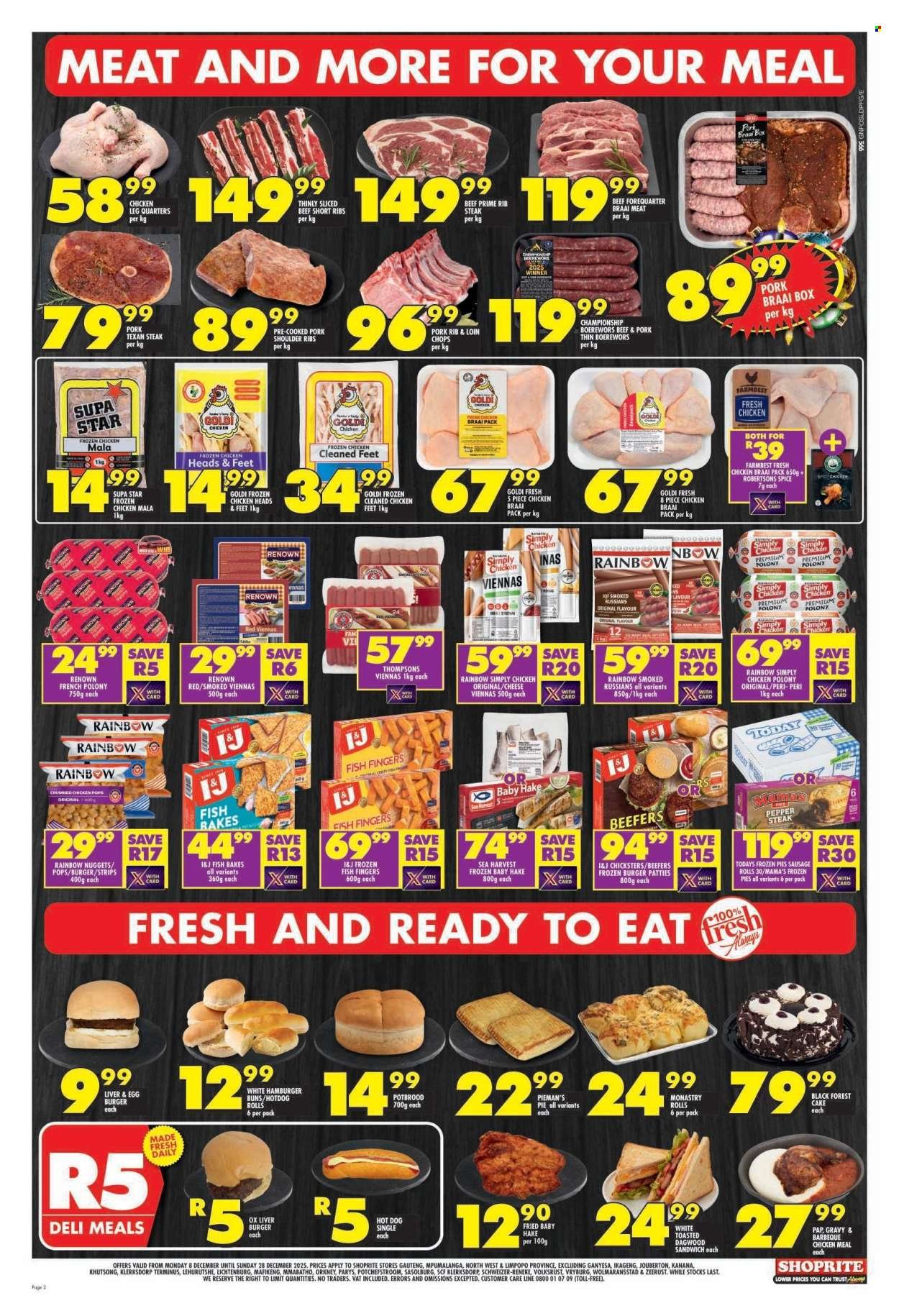 SHOPRITE specials - Christmas Savings Gauteng (2025-12-08 - 2025-12-28) | 2