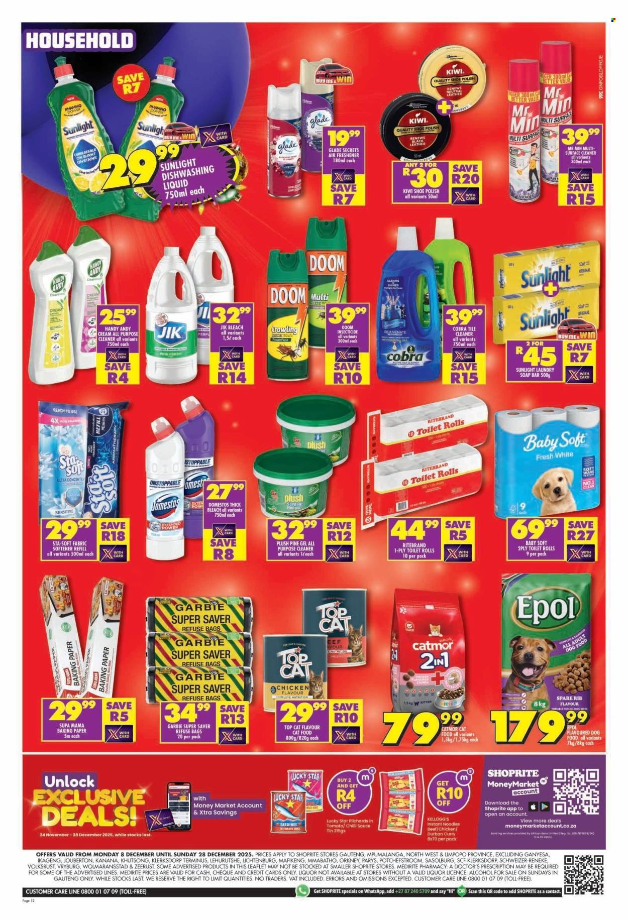 SHOPRITE specials - Christmas Savings Gauteng (2025-12-08 - 2025-12-28) | 12