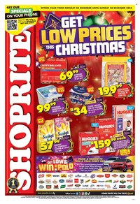 SHOPRITE specials - Christmas Savings Gauteng (2025-12-08 - 2025-12-28)