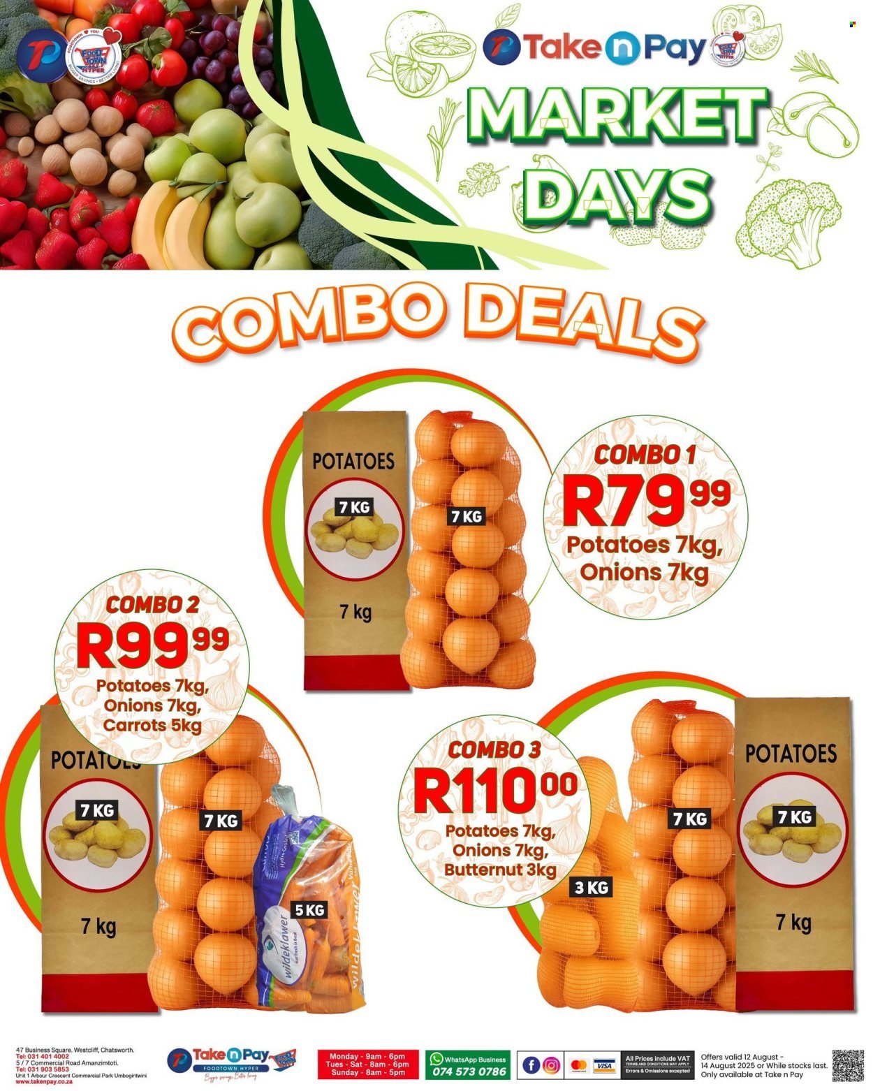 TAKE N PAY specials - From Tuesday 12 Aug 2025 (2025-08-12 - 2025-08-14) | 6