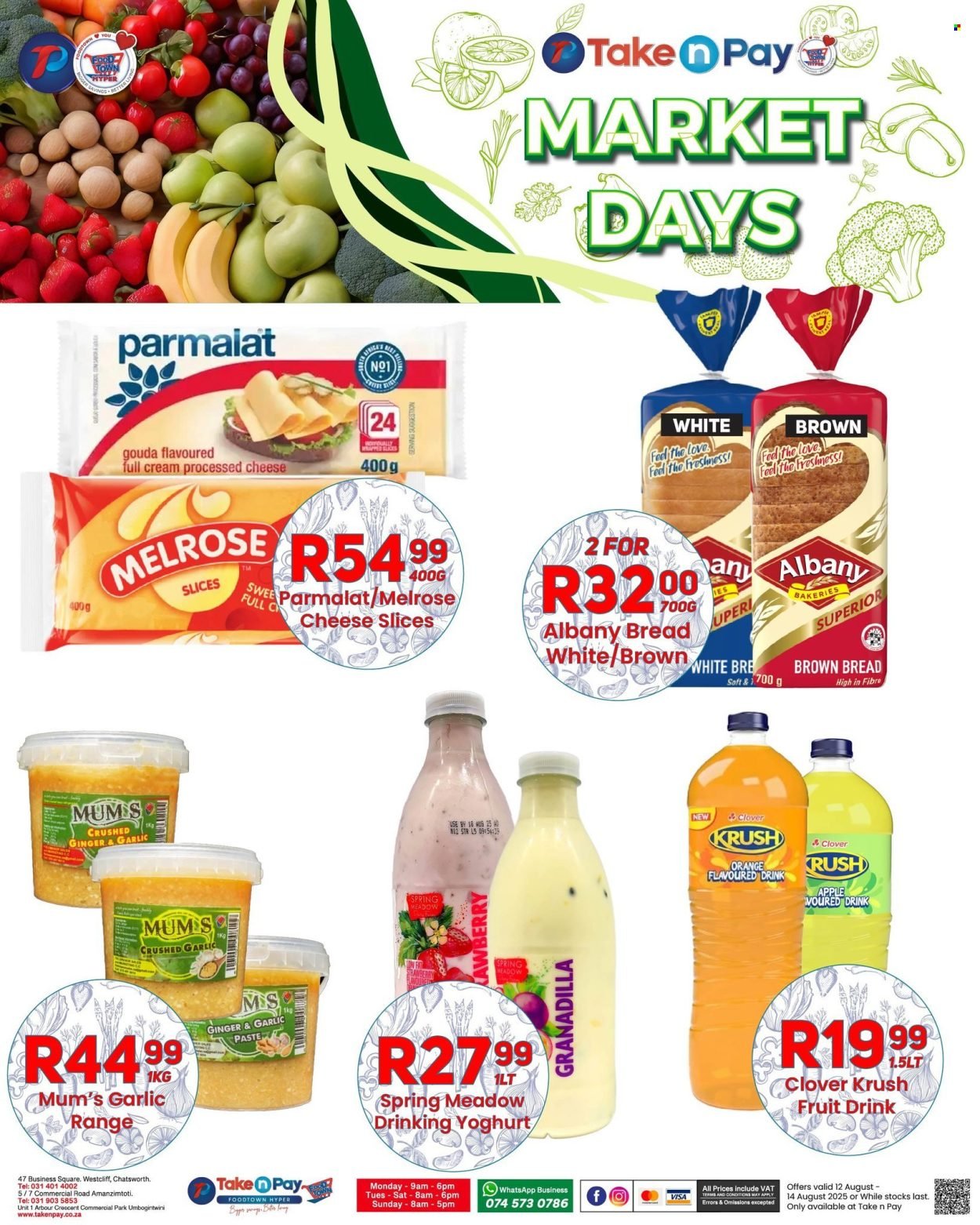 TAKE N PAY specials - From Tuesday 12 Aug 2025 (2025-08-12 - 2025-08-14) | 7