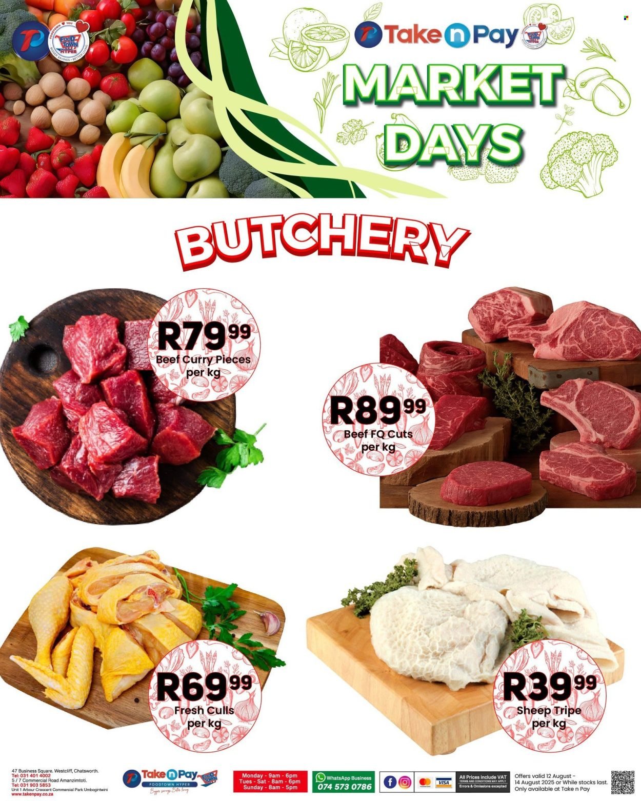 TAKE N PAY specials - From Tuesday 12 Aug 2025 (2025-08-12 - 2025-08-14) | 9