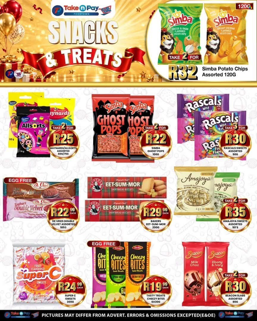 TAKE N PAY specials - From Monday 14 Sept 2026