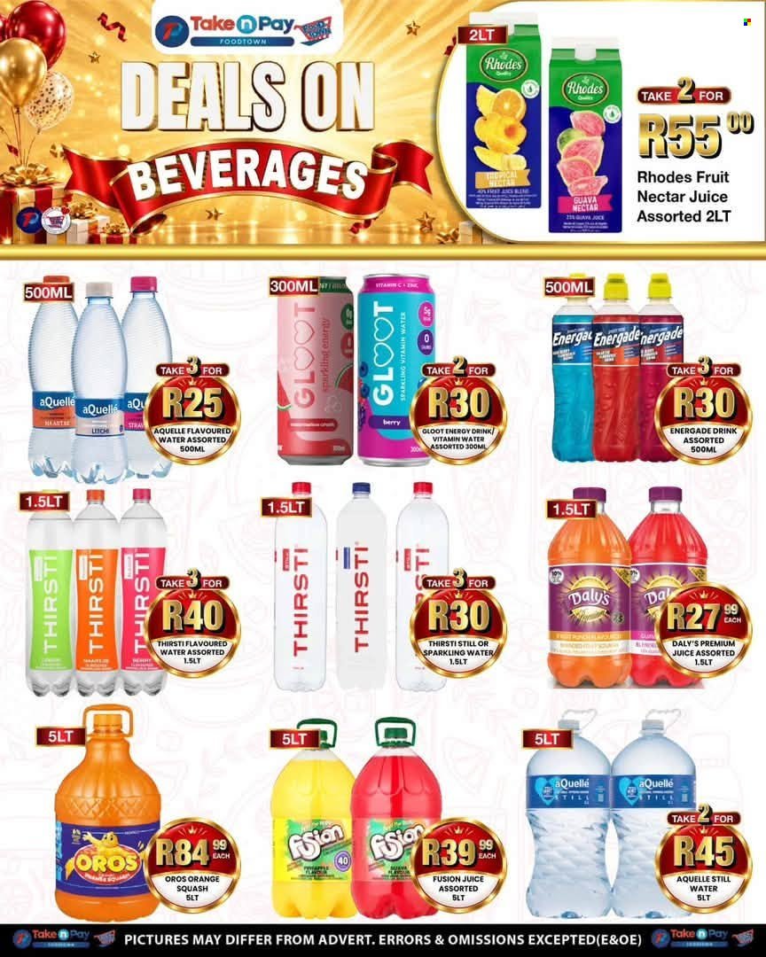 TAKE N PAY specials - From Monday 14 Sept 2026