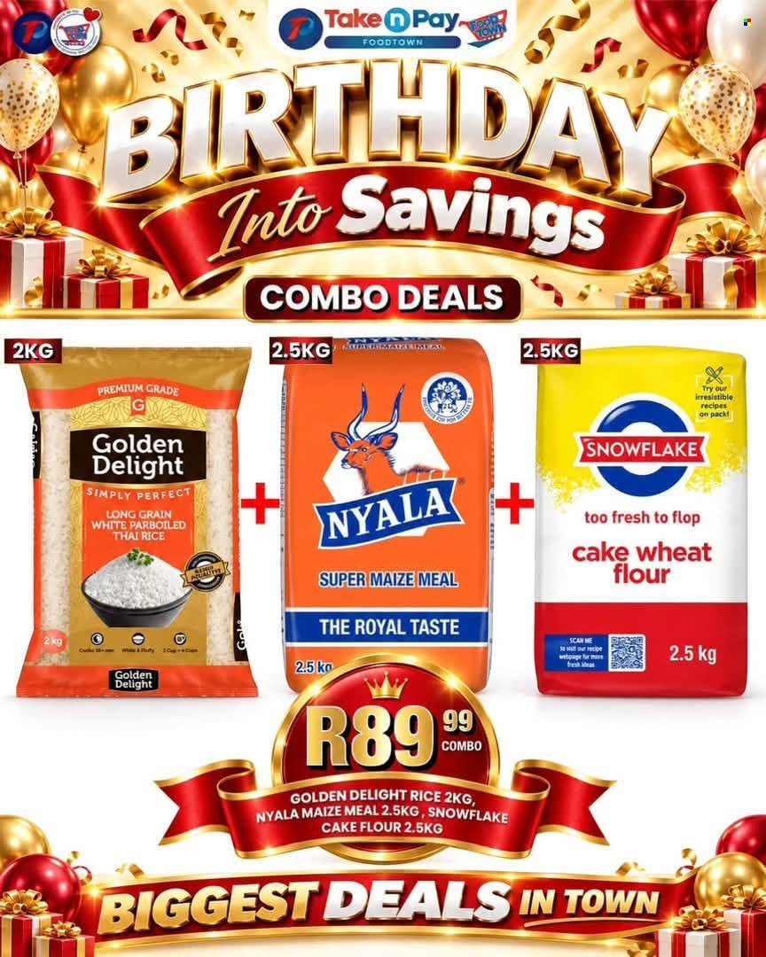 TAKE N PAY specials - From Monday 14 Sept 2026