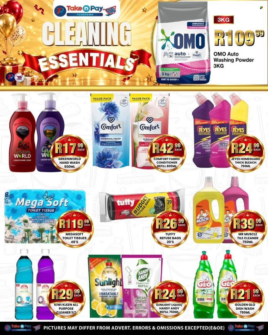 TAKE N PAY specials - From Monday 14 Sept 2026