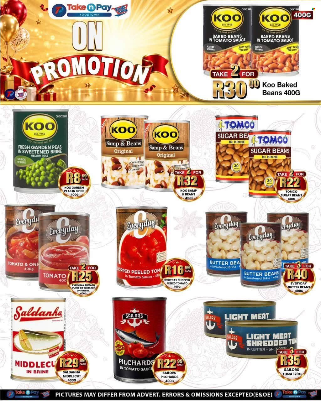 TAKE N PAY specials - From Monday 14 Sept 2026