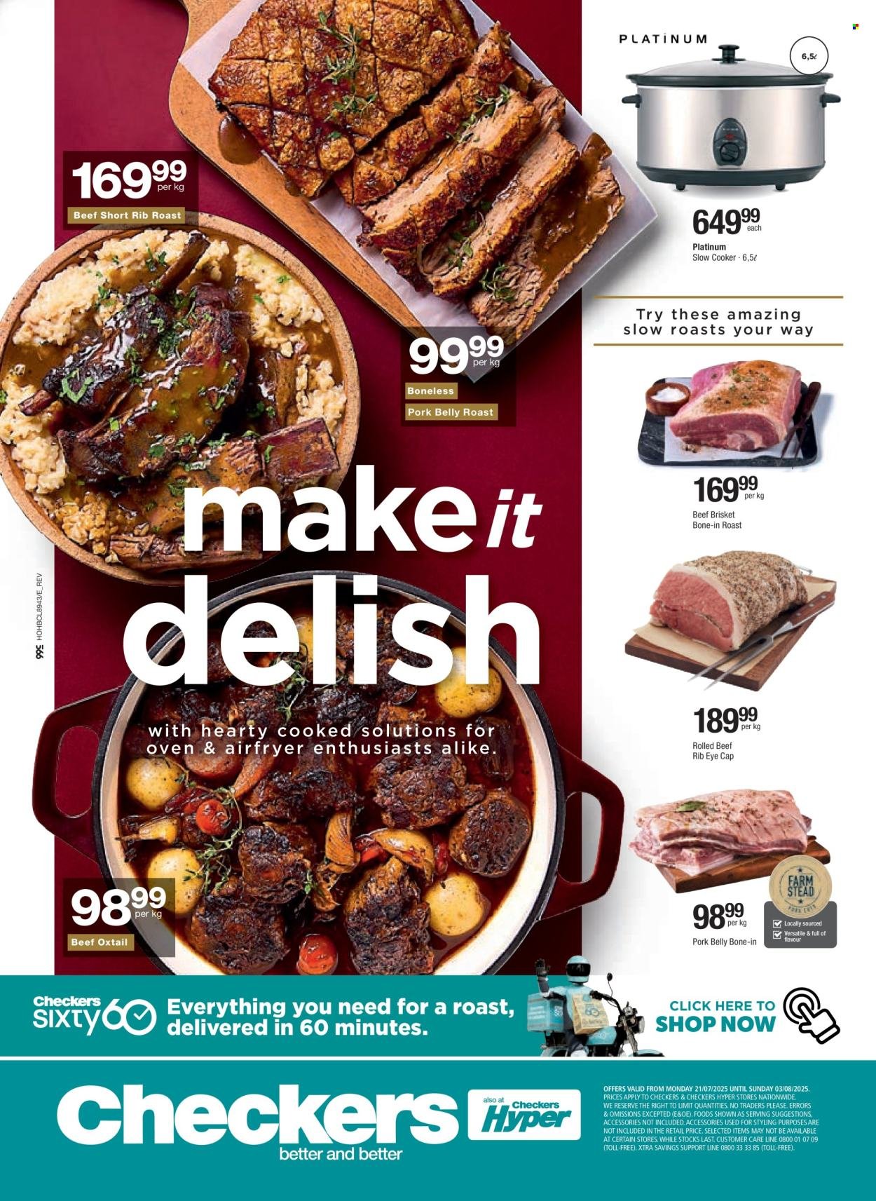 CHECKERS specials - Winter Butchery Promotion (2025-07-21 - 2025-08-03) | 8