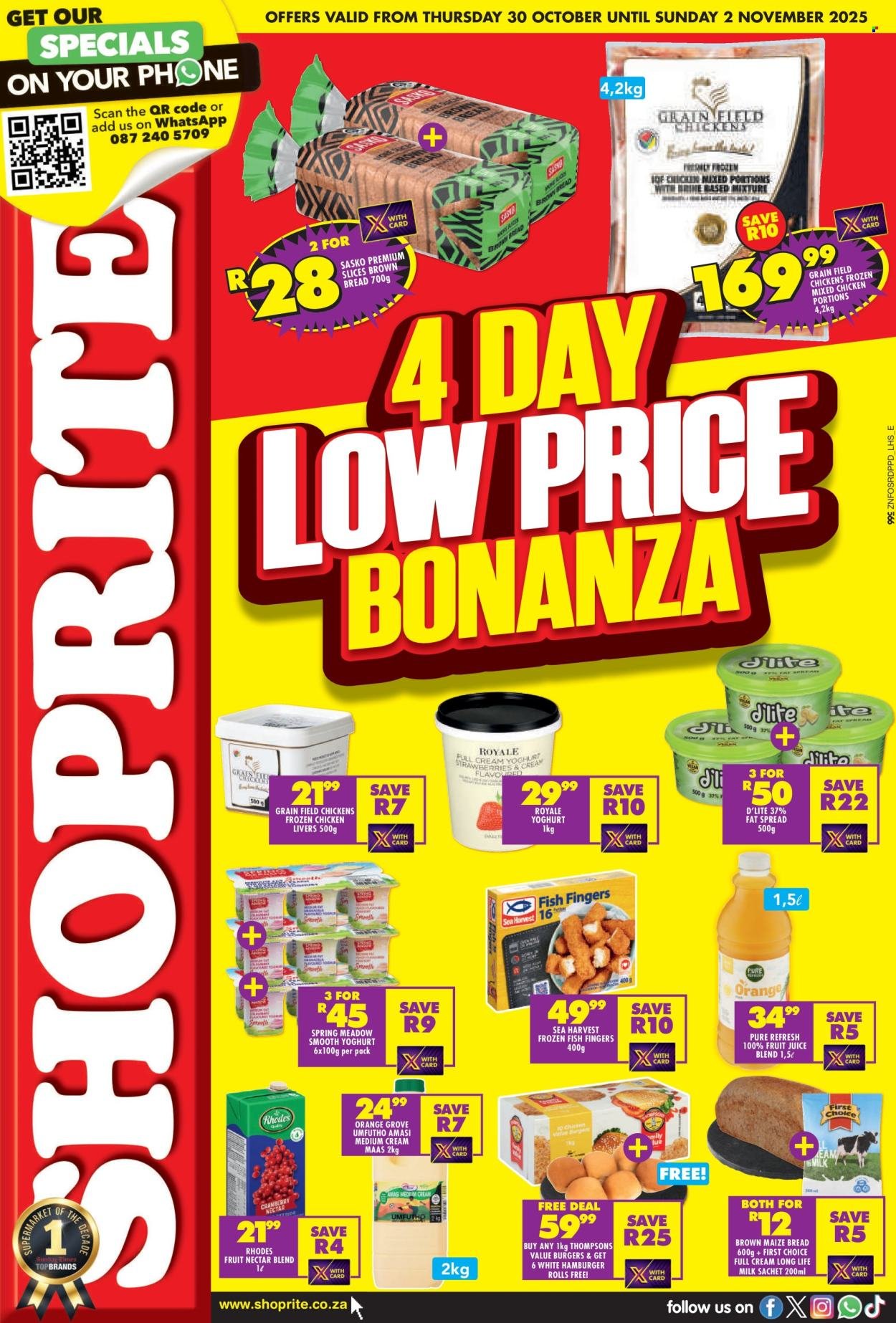 SHOPRITE specials - Low Price Bonanza KwaZulu Natal (2025-10-30 - 2025-11-02) | 1