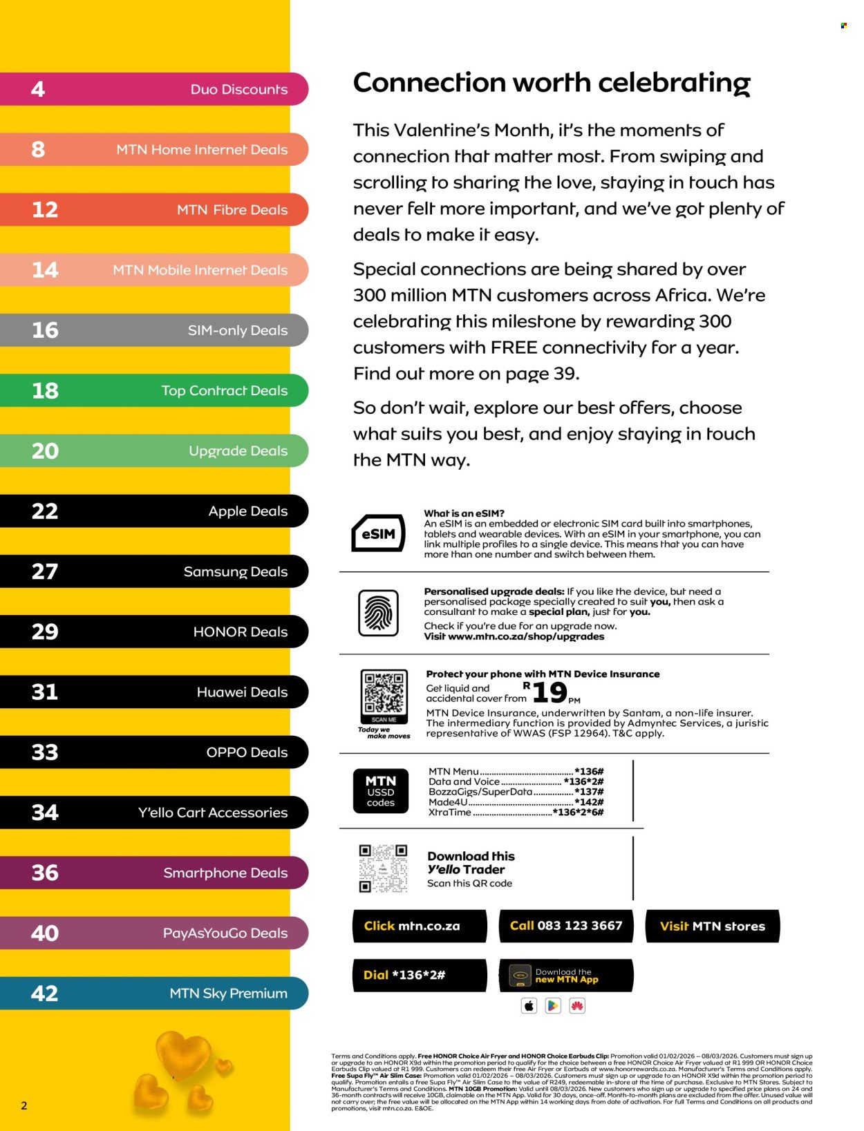 MTN specials - From Sunday 1 Feb 2026 (2026-02-01 - 2026-03-08) | 2