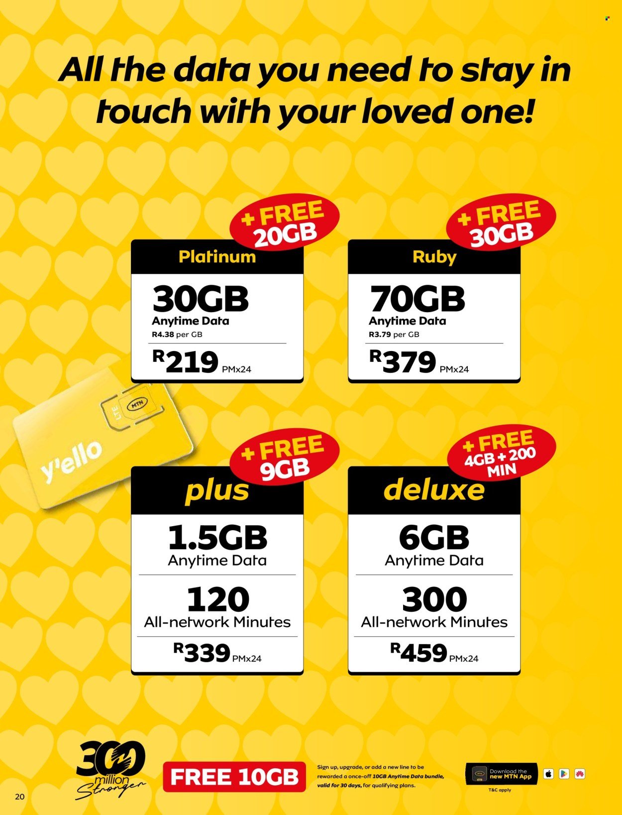 MTN specials - From Sunday 1 Feb 2026 (2026-02-01 - 2026-03-08) | 20