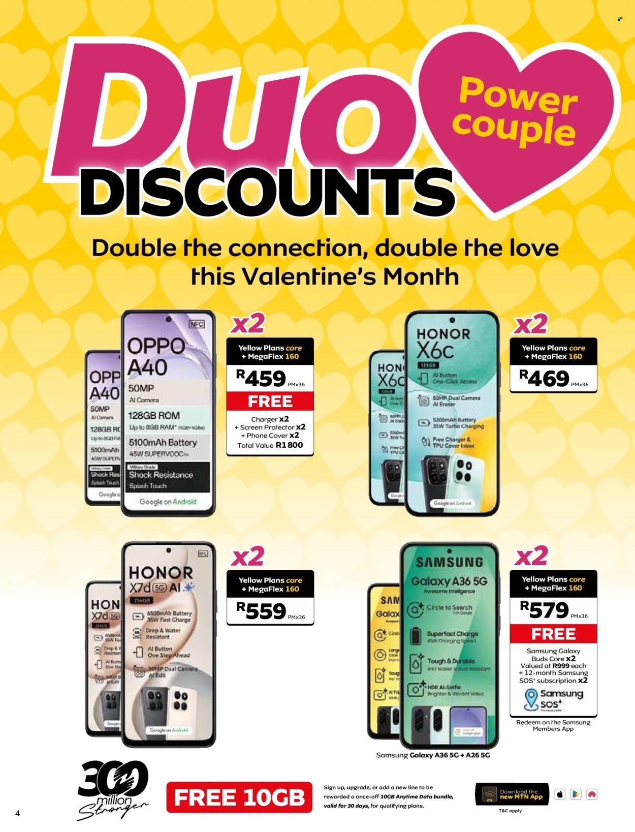 MTN specials - From Sunday 1 Feb 2026 (2026-02-01 - 2026-03-08) | 4