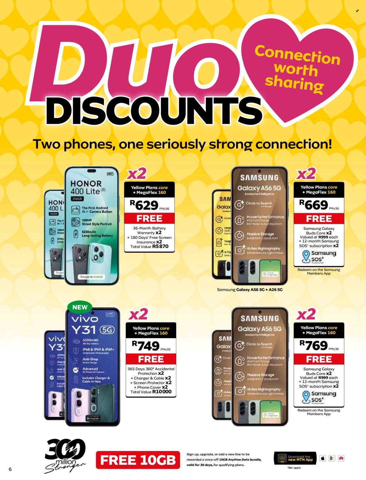 MTN specials - From Sunday 1 Feb 2026 (2026-02-01 - 2026-03-08) | 6