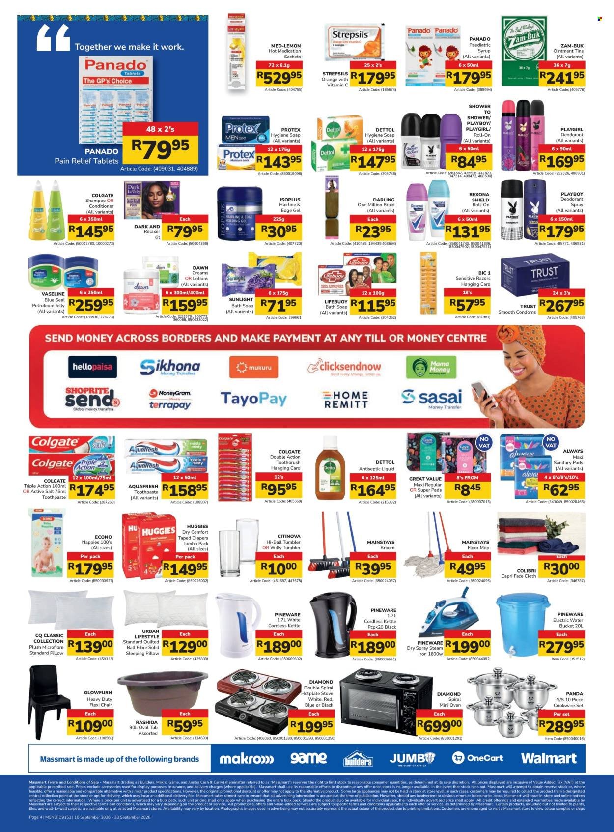 JUMBO CASH & CARRY specials - From Thursday 10 Sept 2026